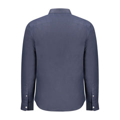 Timberland Blue Linen Men Shirt