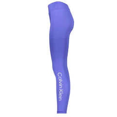 Calvin Klein Blaue Leggings aus Polyester für Damen