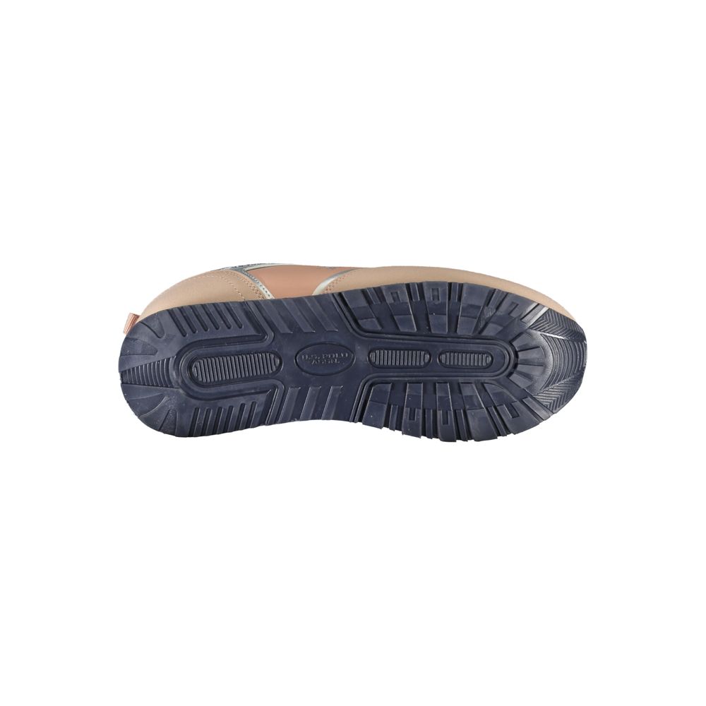 U.S. POLO ASSN. Rosa Polyurethan Damen-Sneaker