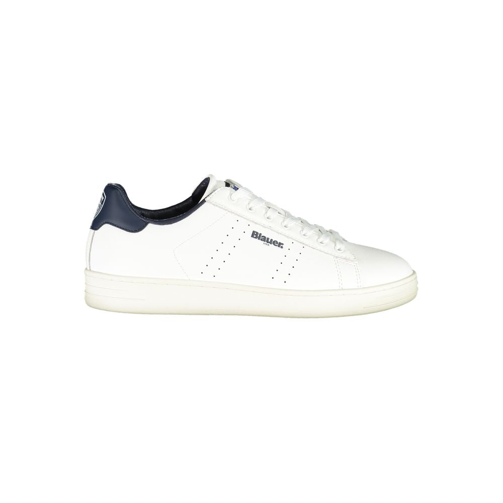 Blauer Bianco Polyurethan Herren-Sneaker
