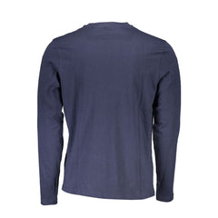 North Sails Blu Cotton Men T-Shirt