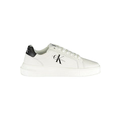 Calvin Klein – Anspruchsvolle weiße Schnür-Sneaker