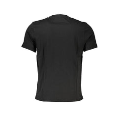 North Sails Schwarzes Baumwoll-T-Shirt für Herren