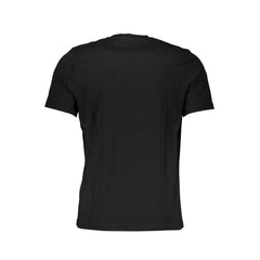 North Sails Schwarzes Baumwoll-T-Shirt für Herren