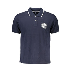 North Sails Blu Cotton Men Polo