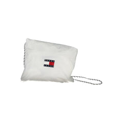 Tommy Hilfiger White Nylon Men's Waterproof Jacket