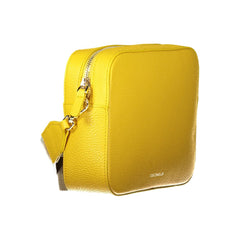 Coccinelle Giallo Leren Dames Tas