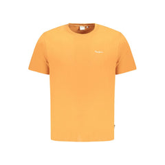 Pepe Jeans Arancione Baumwolle Herren T-Shirt