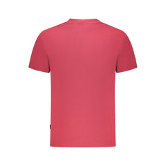 Napapijri Red Cotton Men T-Shirt