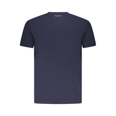 Trussardi Blue Cotton Men T-Shirt
