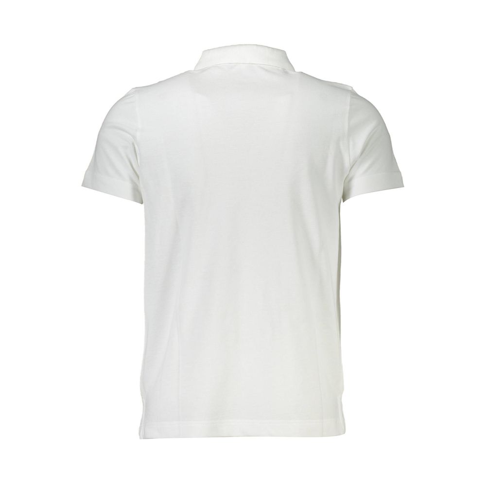 Cavalli Class Bianco Baumwoll Herren Polo