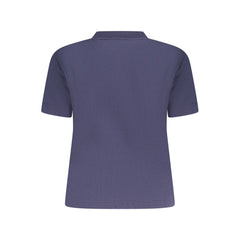 Calvin Klein Blue Cotton Women T-Shirt