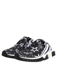 Dolce &amp; Gabbana Schwarz Weiß Sorrento Low Top Sneakers Schuhe