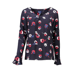 Gant Blauwe Viscose Dames Trui