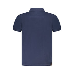 Accademia Militare Blue Cotton Polo Shirt