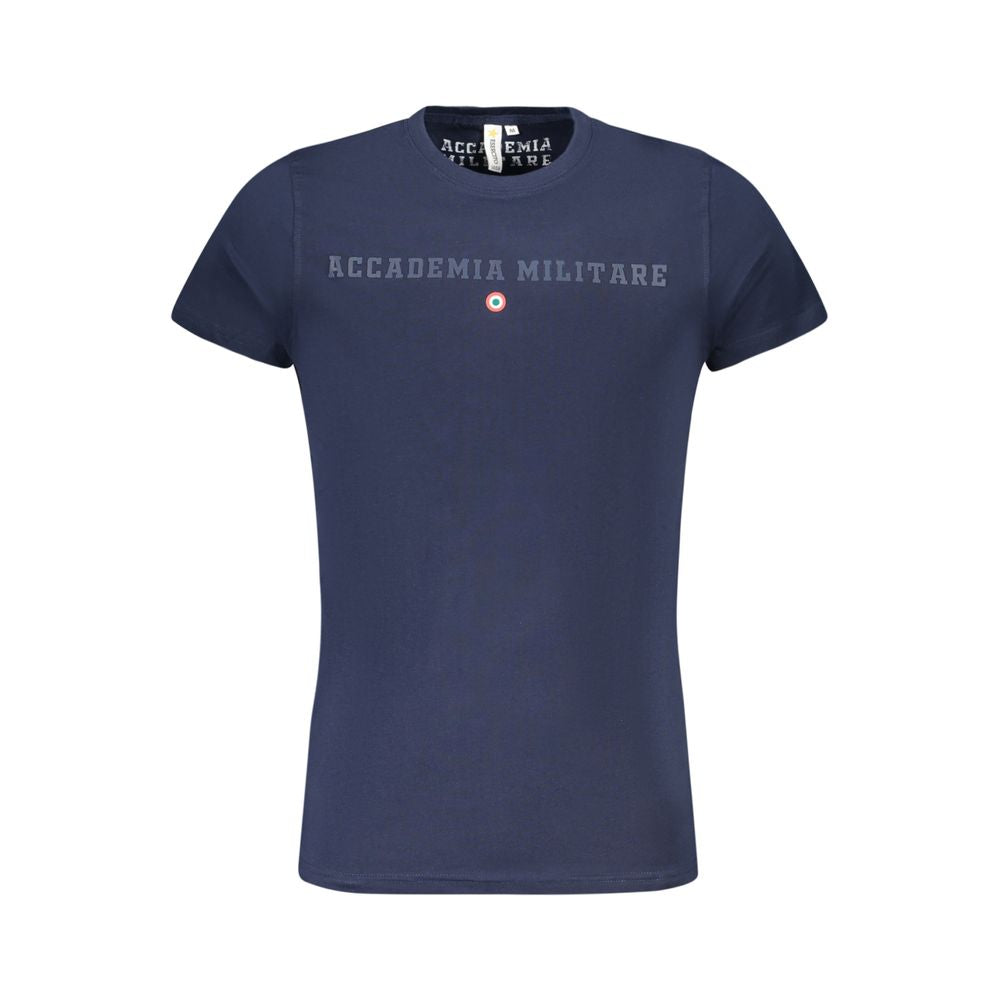 Accademia Militare Blue Cotton T-Shirt