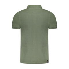 Accademia Militare Green Cotton Polo Shirt