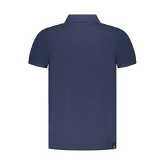 Accademia Militare Blue Cotton Polo Shirt