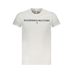 Accademia Militare White Cotton T-Shirt