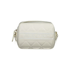 Mario Valentino White Polyethylene Handbag