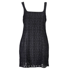 Desigual Zwarte Polyester Damesjurk