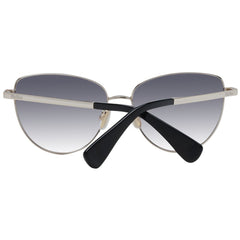Max Mara Goudkleurige Metalen Zonnebril