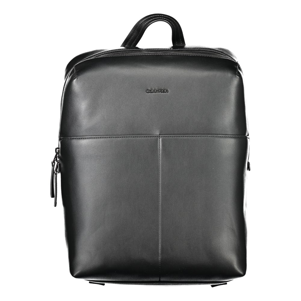 Calvin Klein Nero Polyurethan Herrenrucksack