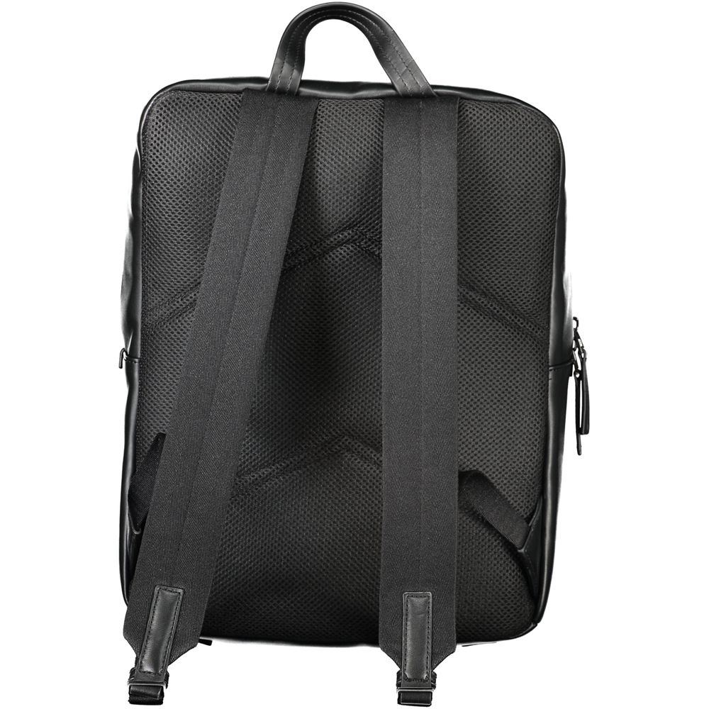 Calvin Klein Nero Polyurethan Herrenrucksack