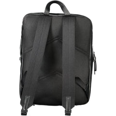 Calvin Klein Nero Polyurethan Herrenrucksack