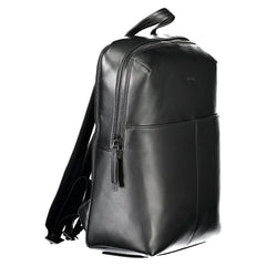 Calvin Klein Nero Polyurethan Herrenrucksack