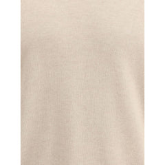 Brunello Cucinelli Beige Cashmere Sweater