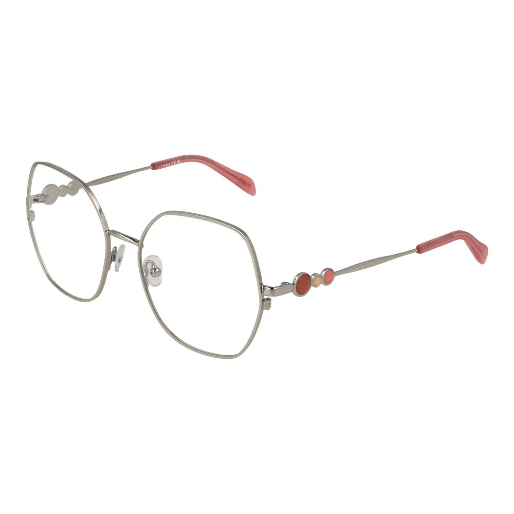 Emilio Pucci Brille aus grauem Metall (Gestell)