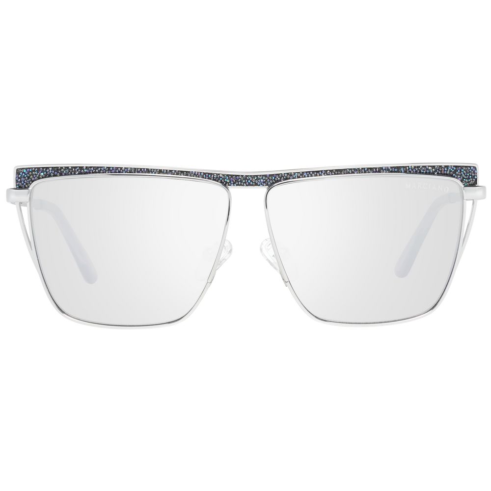Marciano by Guess Zilverkleurige Metalen Zonnebril