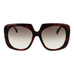 Max Mara Bruine Acetaat Zonnebril