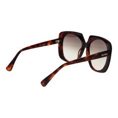 Max Mara Bruine Acetaat Zonnebril