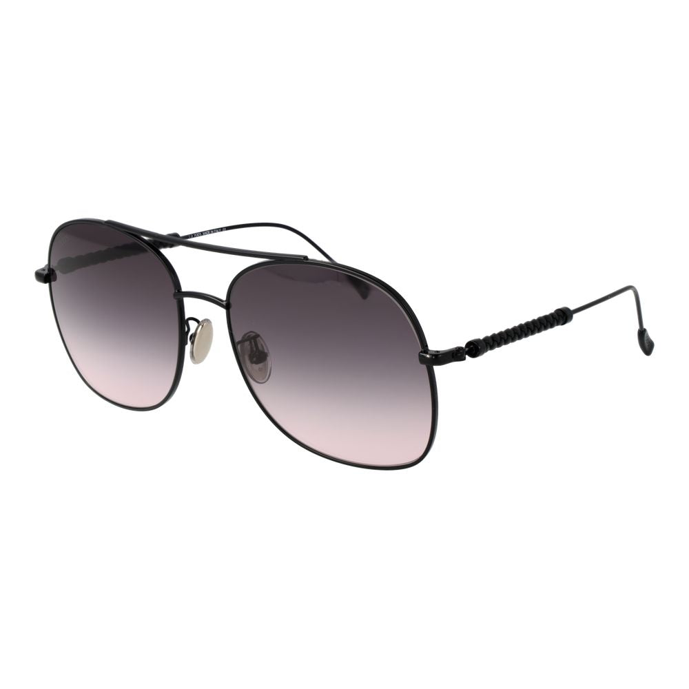 Tod's schwarze Metall-Sonnenbrille