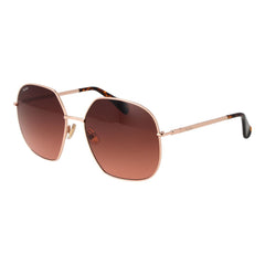 Max Mara Roségouden Metalen Zonnebril