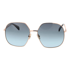 Max Mara Roségouden Metalen Zonnebril