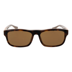 Braune Web-Azetat-Sonnenbrille