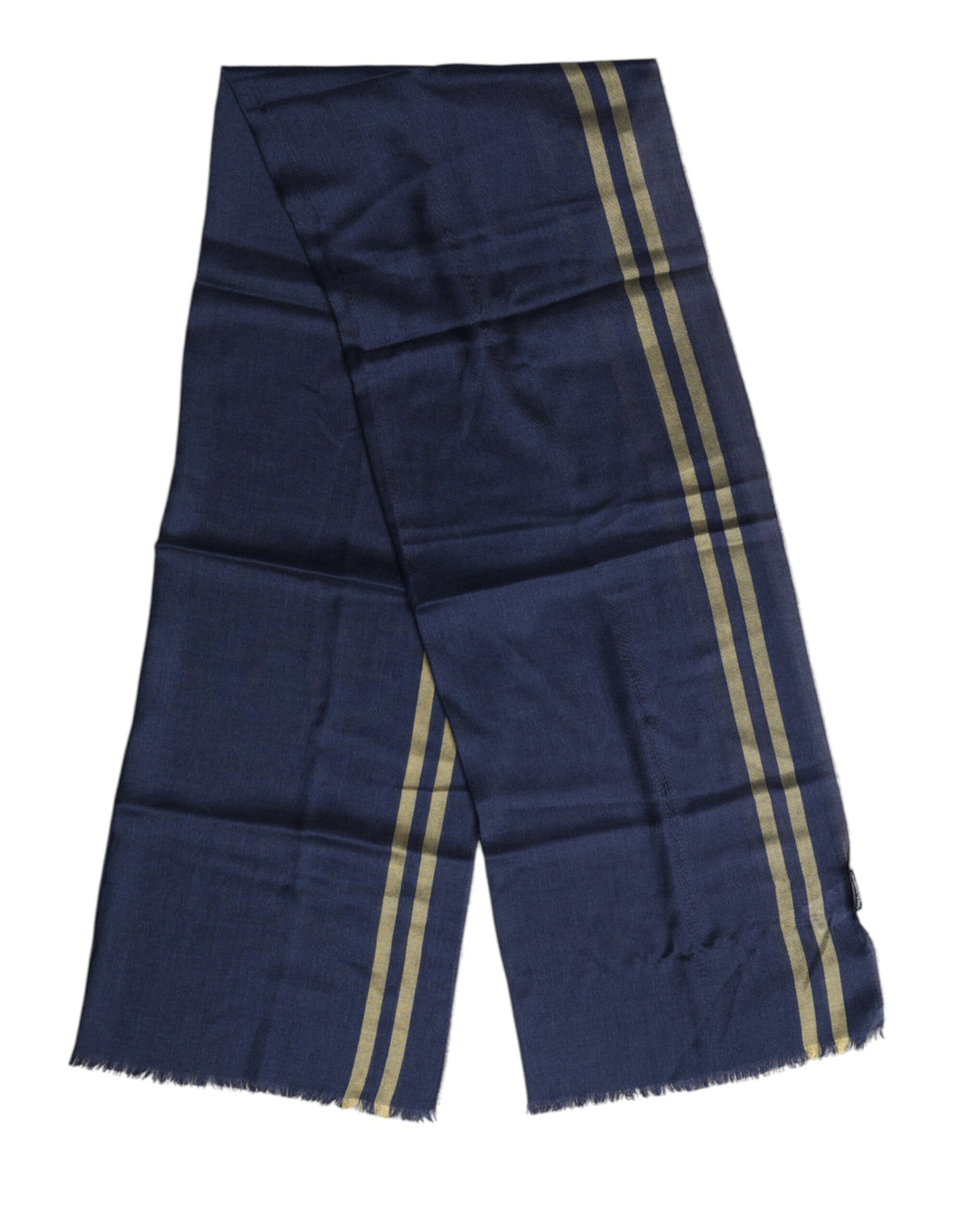 Dolce & Gabbana Blauer Kaschmir Halswärmer Wickelschal Tuch
