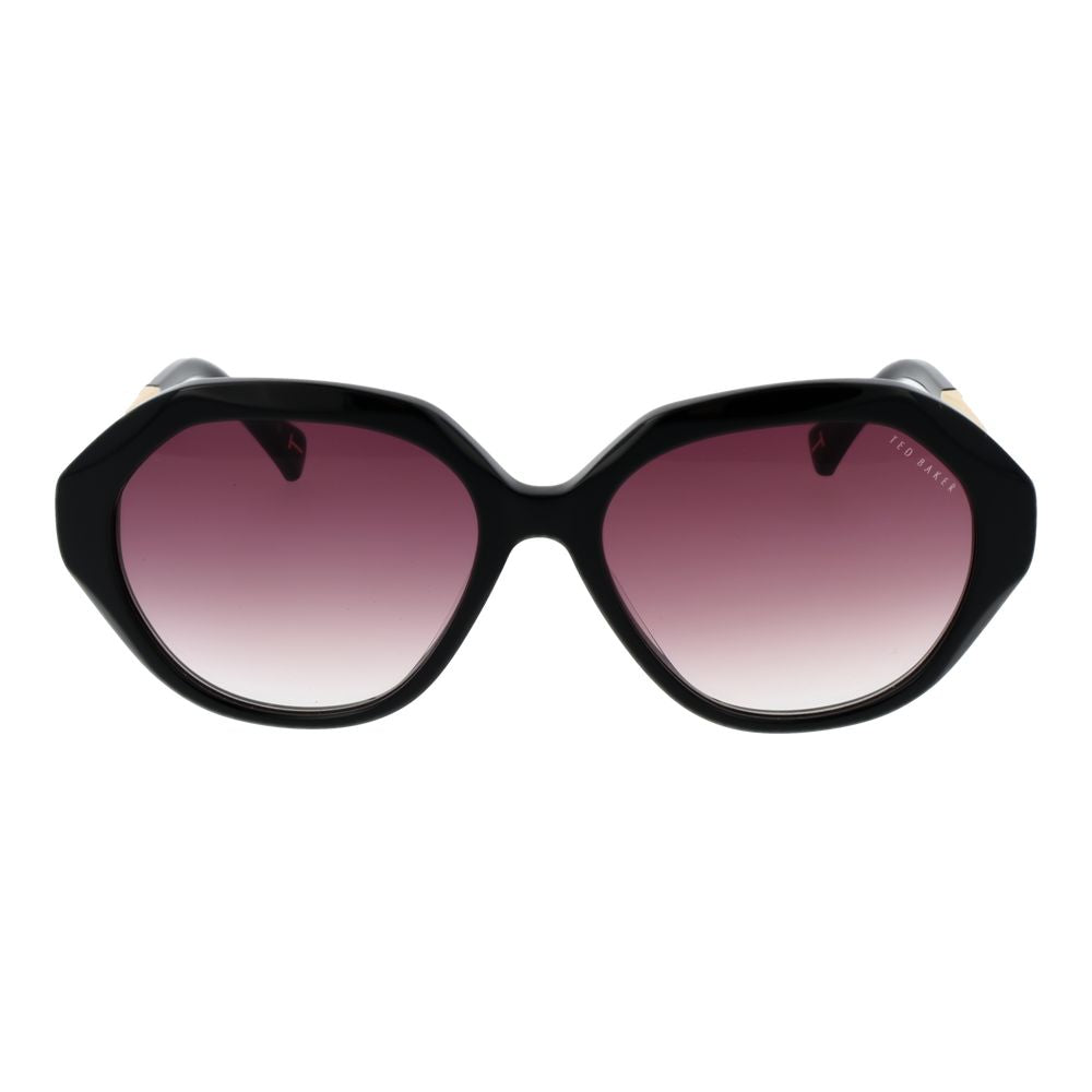 Ted Baker Zwarte Acetaat Zonnebril