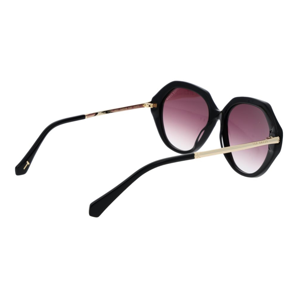 Ted Baker Zwarte Acetaat Zonnebril