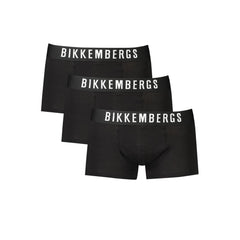 Bikkembergs Black Cotton Underwear