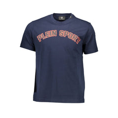 Plein Sport Blue Cotton T-Shirt