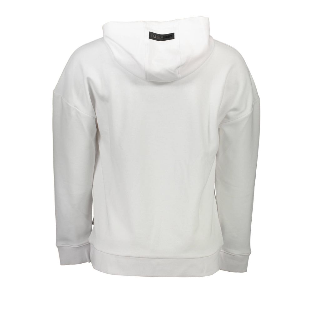 Plein Sport White Cotton Men's Sweater