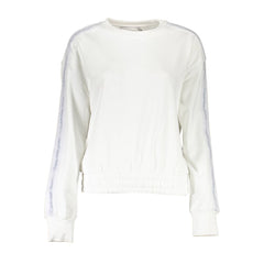 Calvin Klein Wit Katoenen Dames Sweatshirt