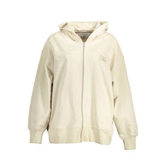 Calvin Klein Beige Katoenen Dames Sweatshirt