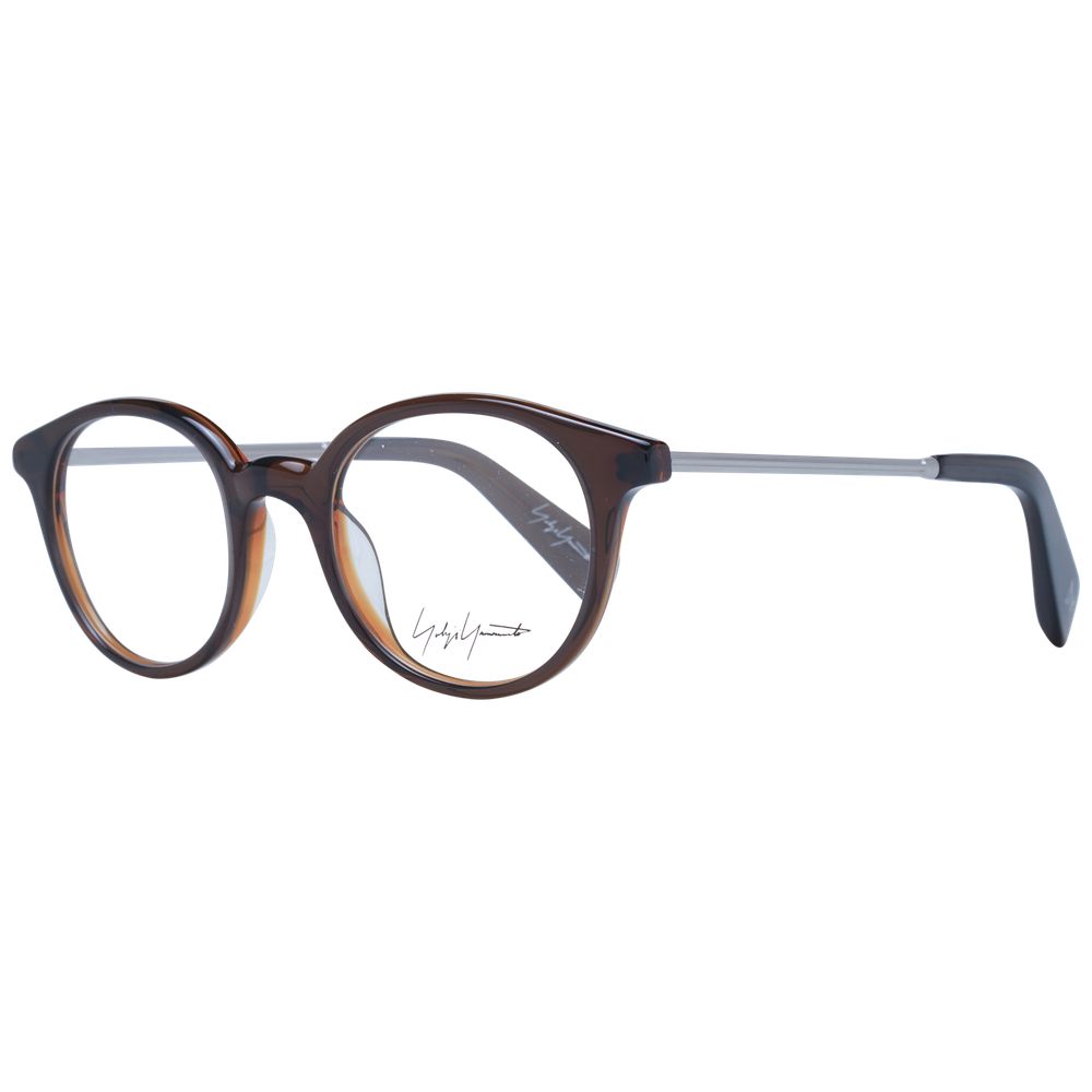 Yohji Yamamoto Braune Acetat-Brille (Gestell)