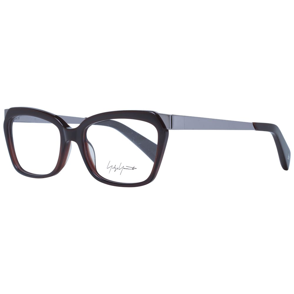 Yohji Yamamoto Braune Acetat-Brille (Gestell)