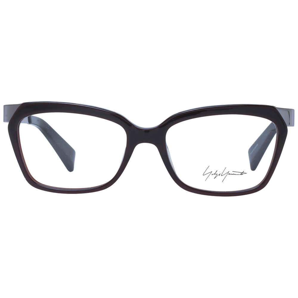 Yohji Yamamoto Braune Acetat-Brille (Gestell)